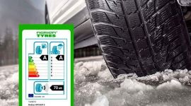 Яка інформація вказана на етикетці європейської шини